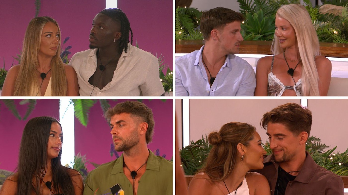 Love Island couples